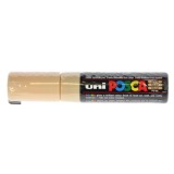Paintmarker Uni POSCA PC8K breed schuin beige