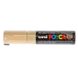 Marqueur peinture Posca PC8K Large biseau beige