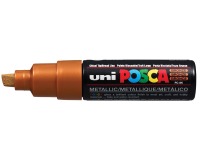 Marqueur peinture Posca PC8K Large biseau bronze
