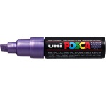 Posca PC8K Large Chisel Metal Violet Paint Marker