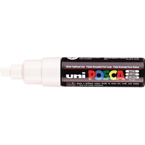 uni-ball Paint Marker op waterbasis Posca PC-8K wit