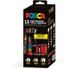 Pigment marker, 13-piece metal tube