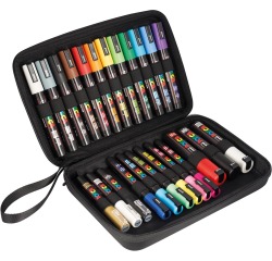 Posca paintmarker en coffret luxe, 24 pièces, assorti