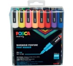 Posca Markerfarbe PC3M Feine Standardmischung Set 16 Stück