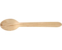 Lepel uit hout, 16,5 cm, pak van 250 stuks