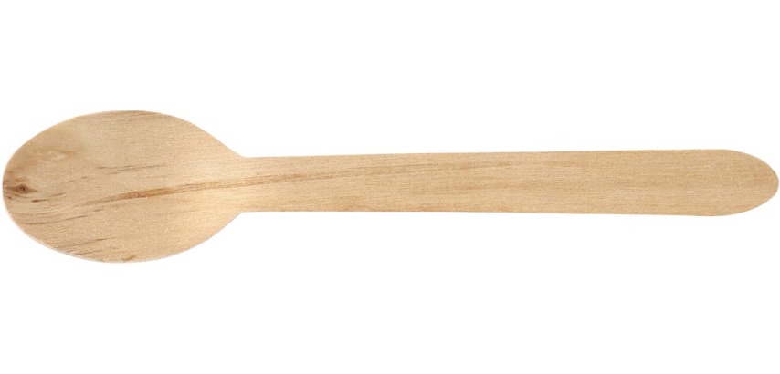 Holzlöffel, 16,5 cm, Packung mit 250 Stück