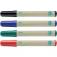 Bi-Office Earth-It marqueurs pour tableau blanc, set de 4 pièces en couleurs assorties