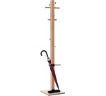 Paperflow Coat Rack Easycloth Model B, in wood, black