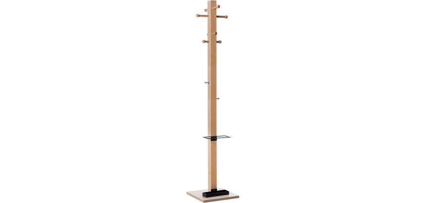 Paperflow Coat Rack Easycloth Model B, in wood, black