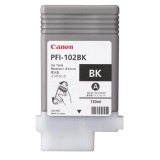 Canon cartouche d'encre PFI-102BK, 130 ml, OEM 0895B001, noir