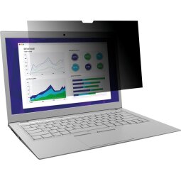 3M Blickschutzfilter für 14" Breitbild-Laptop mit randlosem Display - Notebook-Privacy-Filter