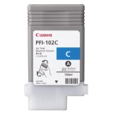 Canon cartouche d'encre PFI-102C, 130 ml, OEM 0896B001, cyan