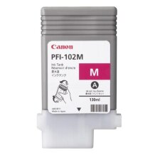 Canon inktcartridge PFI-102M, 130 ml, OEM 0897B001, magenta