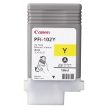 Canon inktcartridge PFI-102Y, 130 ml, OEM 0898B001, geel