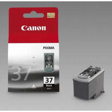 Canon cartouche d'encre PG-37, 219 pages, OEM 2145B001, noir