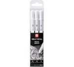 Sakura Geltintenroller Classic Set 3 Breiten Weiß
