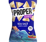 Proper chips aux lentilles Sea Salt, sachet de 20 g
