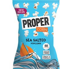 Proper popcorn Sea Salt, sachet de 20 g