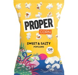 Proper popcorn Sweet & Salty, sachet de 30 g