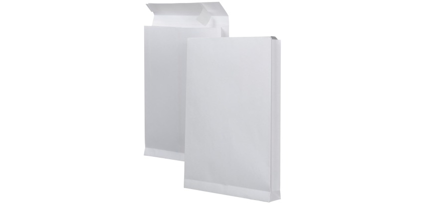 <em>Winkelhefter 262x371x38mm AC weiß 125 Stück</em>