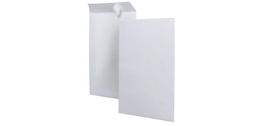 Enveloppes avec dos en carton ft 310 x 440 mm, boîte de 100 pièces