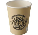 Cardboard cup 'pure' 20 cl, cream