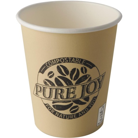 Cardboard cup 'pure' 20 cl, cream