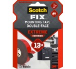 Scotch Fix Extreme Exterior montagetape, ft 19 mm x 5 m, draagt tot 13 kg