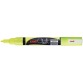 Uni-ball Marqueur craie jaune fluo, pointe ronde de 0,9-1,3 mm