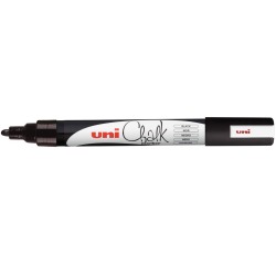 Krijtstift Uni-ball chalk rond 1.8-2.5mm zwart