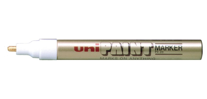Uni Paint Marker PX-20 goud