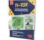 Riem Ti-Tox autocollant anti-mouches, motif de feuille, 3 + 1 pièces