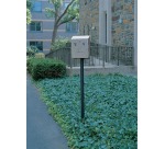 Rubbermaid cendrier mural, ft 25,4 x 7,6 x 31,8 cm, acier galvanisé