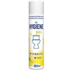 Riem Hygiene WC+ nettoyant de toilettes, spray de 300 ml
