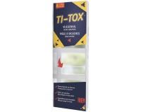Riem Ti-Tox autocollant anti-mouches, transparent, 4 pièces