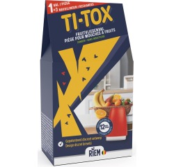 Riem Ti-Tox piège à mouches des fruits, 1 piège + 3 recharges