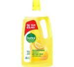 Dettol multi-usages, citron, bouteille de 2 l