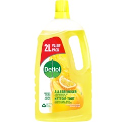 Dettol allesreiniger, citroen, fles van 2 l