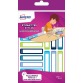 Avery Family étiquettes stylos minis, ft 5 x 1 cm, bleu/vert, sachet brochable avec 30 étiquettes