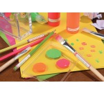 Avery Family Stiftetiketten Minis, 5 x 1 cm, rosa/violett, beutelbar mit 30 Etiketten