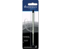 Waterman recharge pour stylo bille moyenne, noir, sous blister