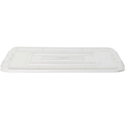 Whitefurze Stack & Store Small couvercle pour boîte de rangement de 14 litres, transparent