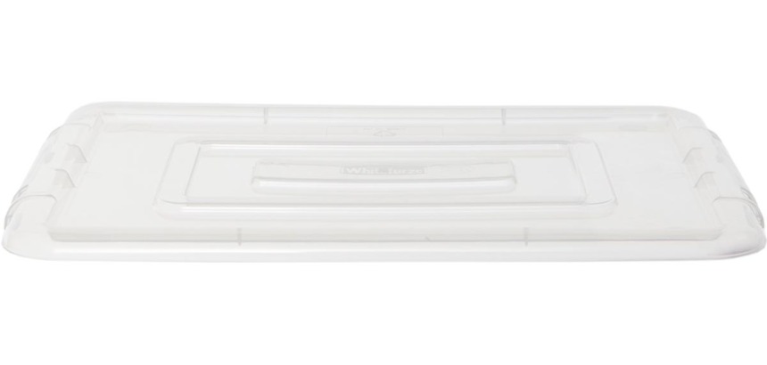 Whitefurze Stack & Store Mini couvercle pour boîte de rangement de 5 litres, transparent