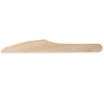 Mes uit hout, gecoat, 165 mm, pak van 100 stuks