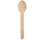Wooden spoon, 160 mm, pack of 100 pieces