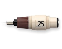 Rotring Isograph tekenkop, 0,25 mm, wit