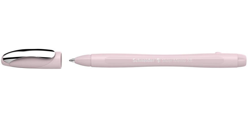 Schneider stylo bille Slider Memo Colour Edition, pointe extra large, encre bleu, pearl