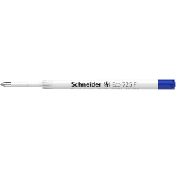 Schneider recharge stylo bille Eco 725, pointe fin, bleu