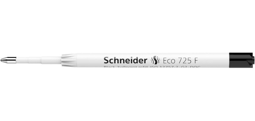 Schneider balpenvulling Eco 725, fijn, zwart