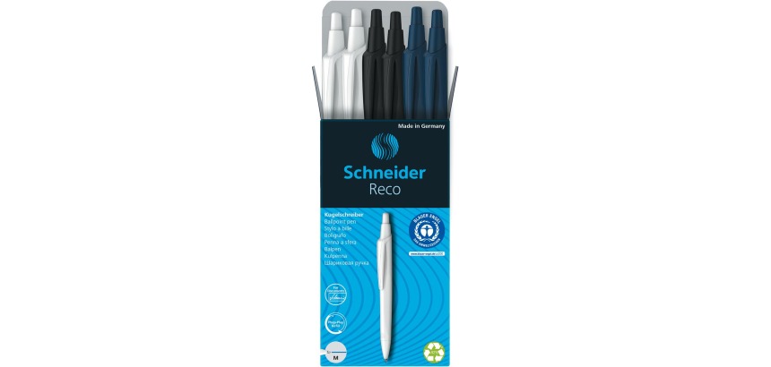 Balpen Schneider Reco etui à 6 stuks